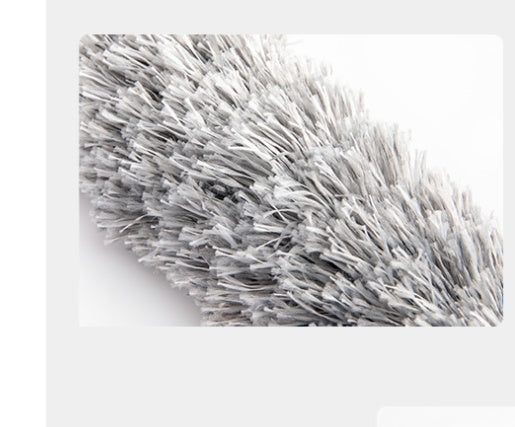retractable feather duster dust brush packaging and components