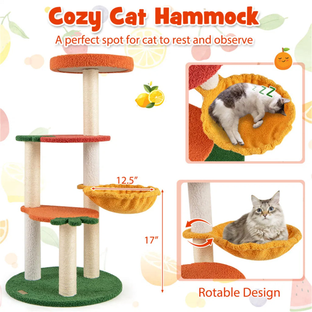 Cat Tree Pet Activity Center Cat Apartment - Image 3