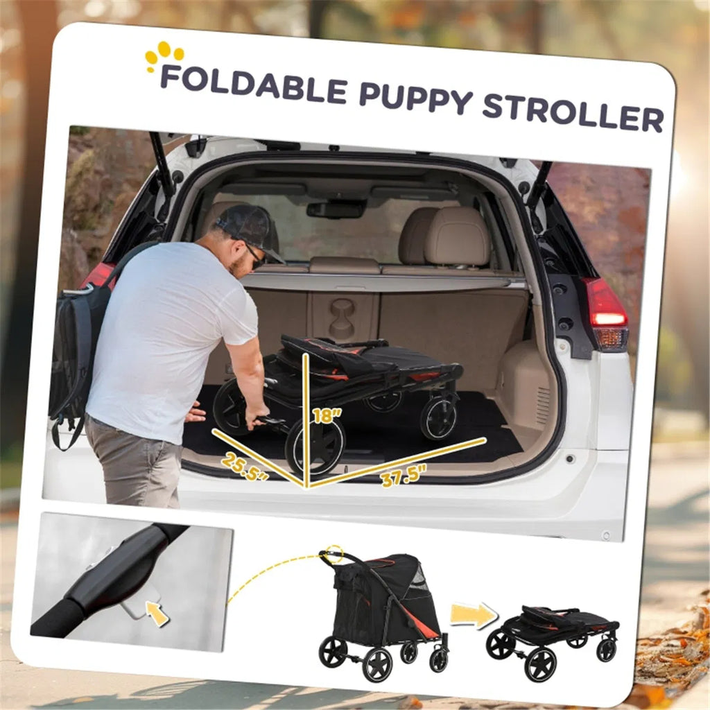 Dog Stroller /small animal cage/Pet cages ( Amazon Shipping)(Prohibited by WalMart) - Image 4