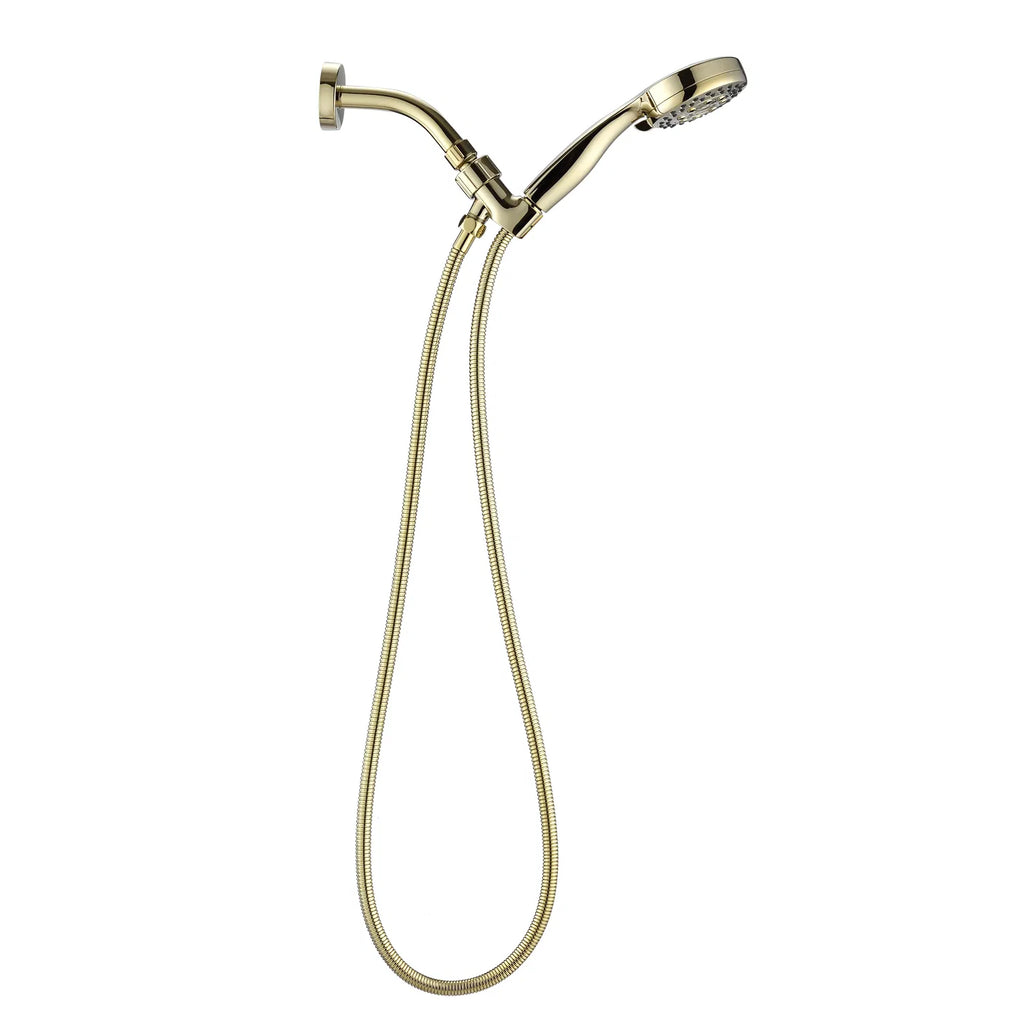 Handheld Shower Head with Hose High Pressure Shower Heads Gold - Image 4