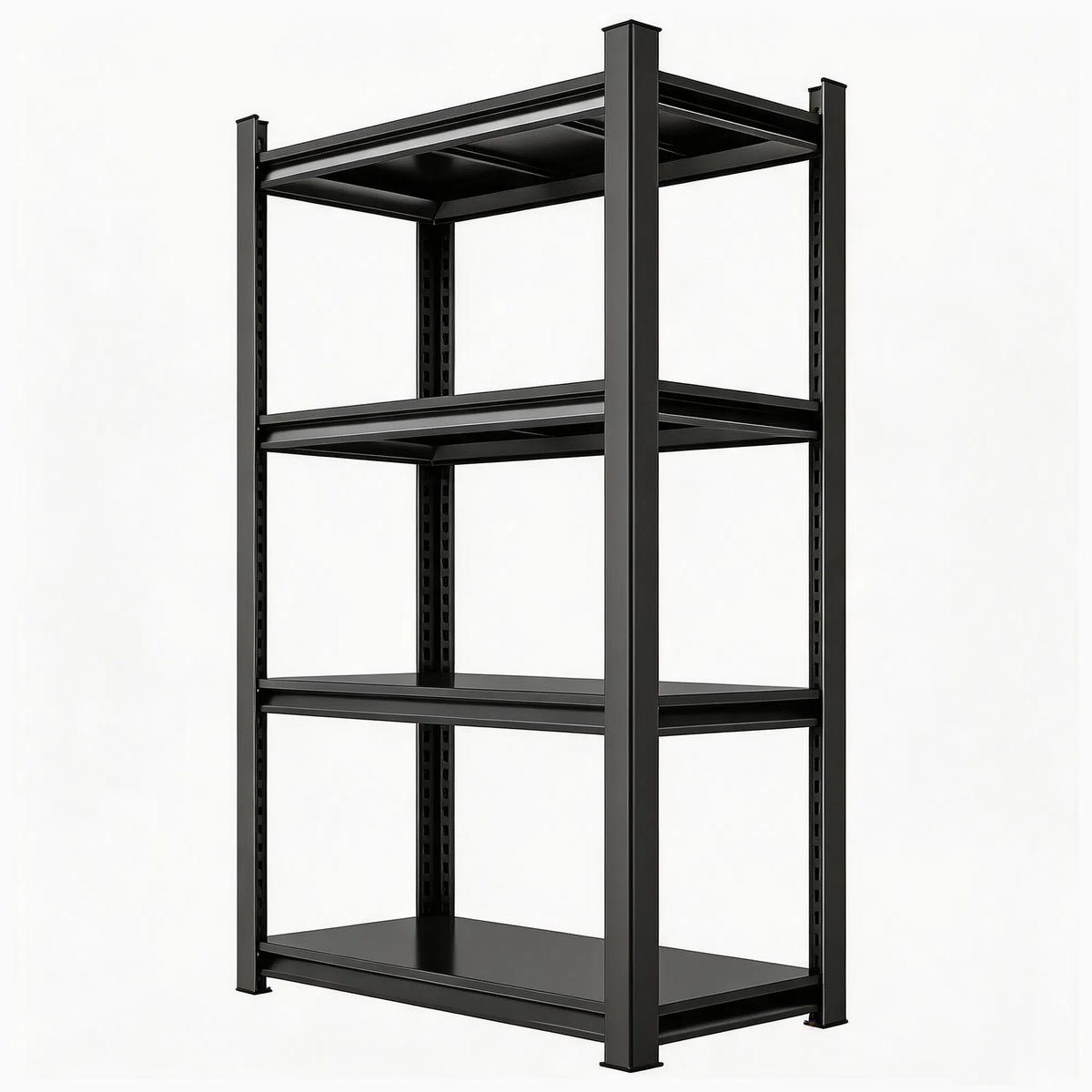 4-tier adjustable storage rack garage product angle 8