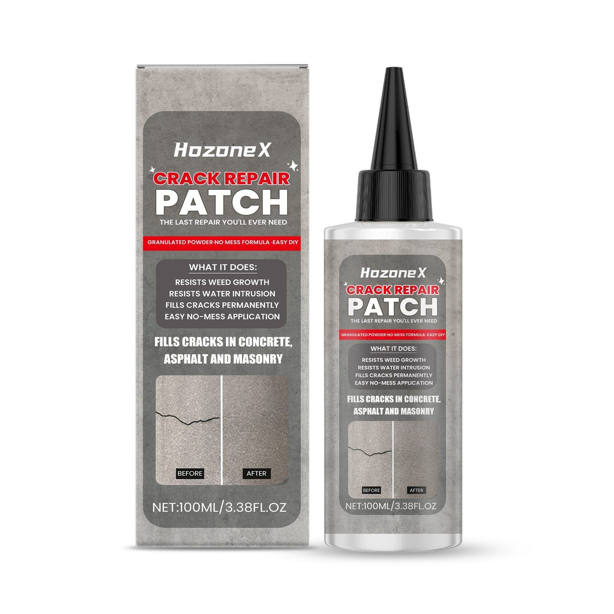 HozoneX Crack Repair Filler Compound 100 ml - Image 2