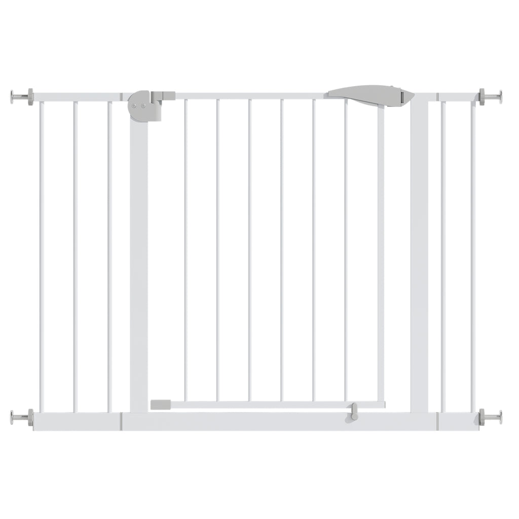 2 Pack 29.5 44.1" Wide Baby Gate for Stairs Dog Gate Indoor for Doorways No - Image 3