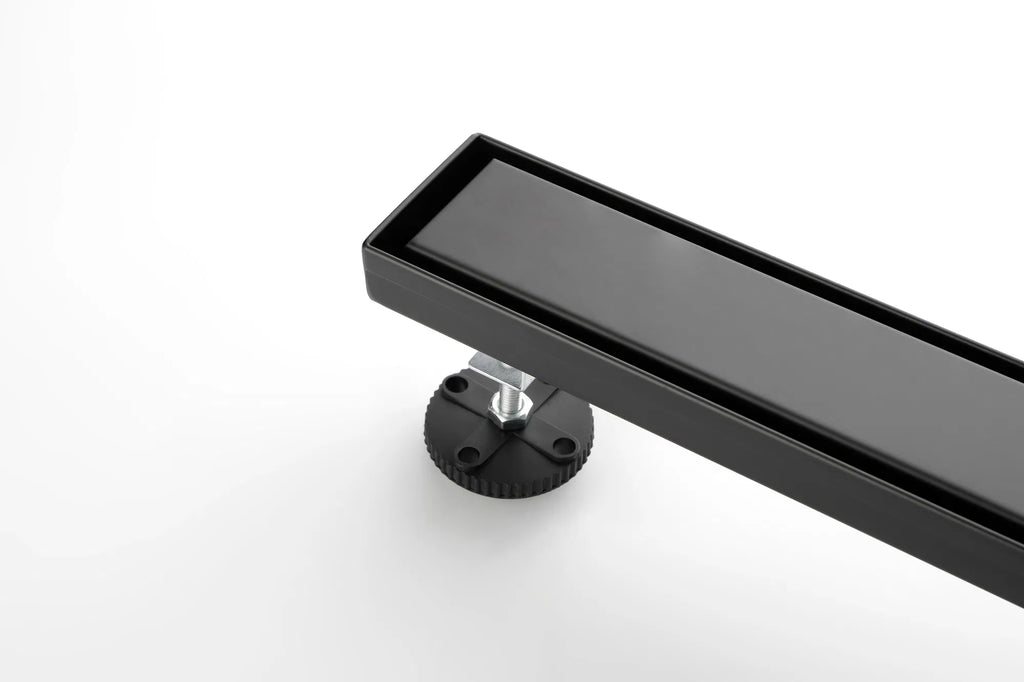 32 Inch Linear Shower Drain with 2 in 1 Flat & Tile Add Removable Cover 304 - Image 3