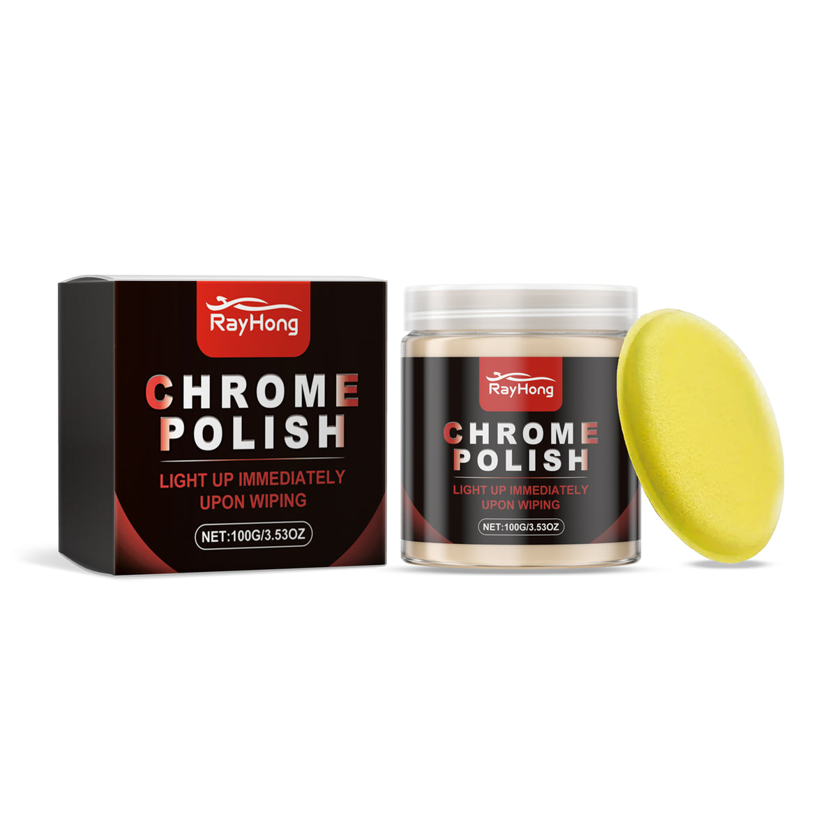 Metal Polish Cream Car Paint Wax Decontamination Shine Cleaner - Image 3