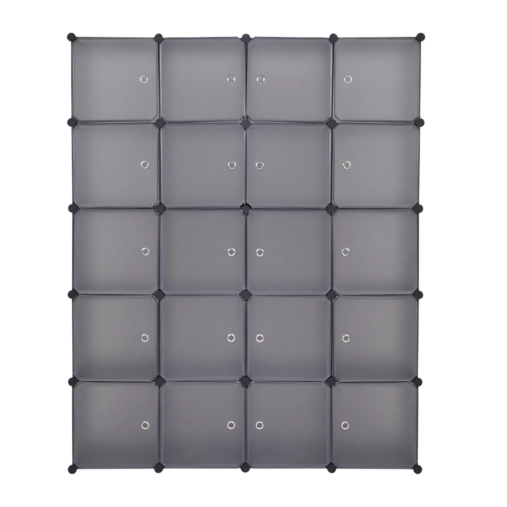 20 cube organizer stackable plastic main view
