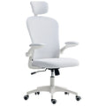 Office Chair Mesh Computer Desk Chair with Adjustable Headrest 4D Lumbar