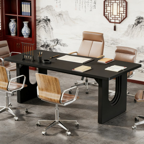 71in Executive Office Desk with Double-Pedestal Storage