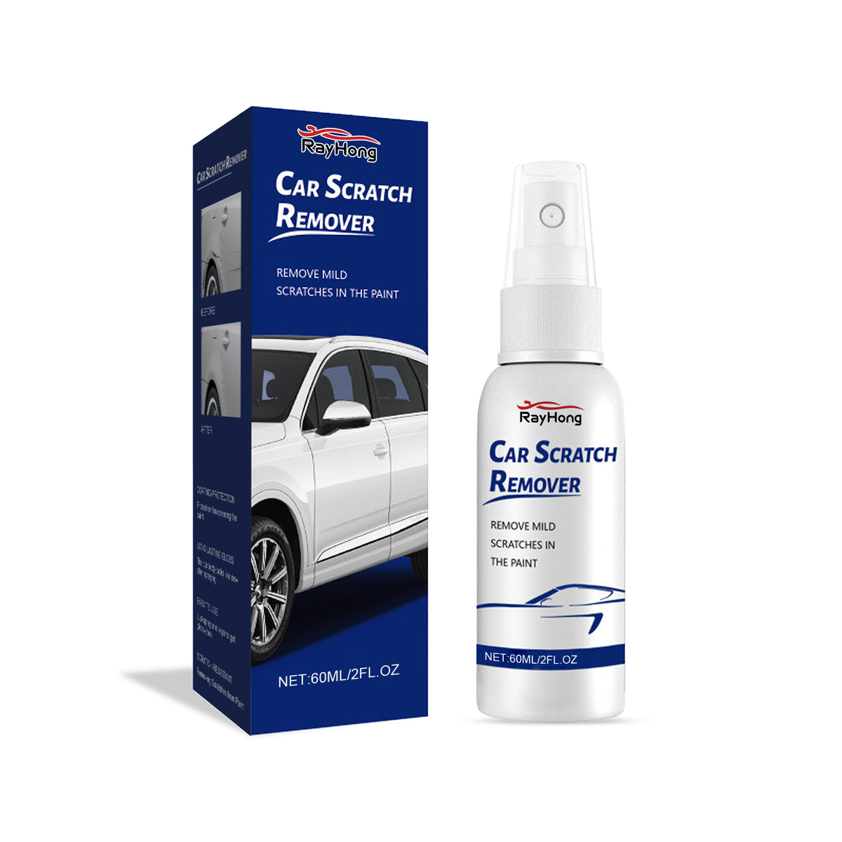 Car Scratch Care Spray Paint Mirror Shine Decontamination Coating Sealant - Image 3