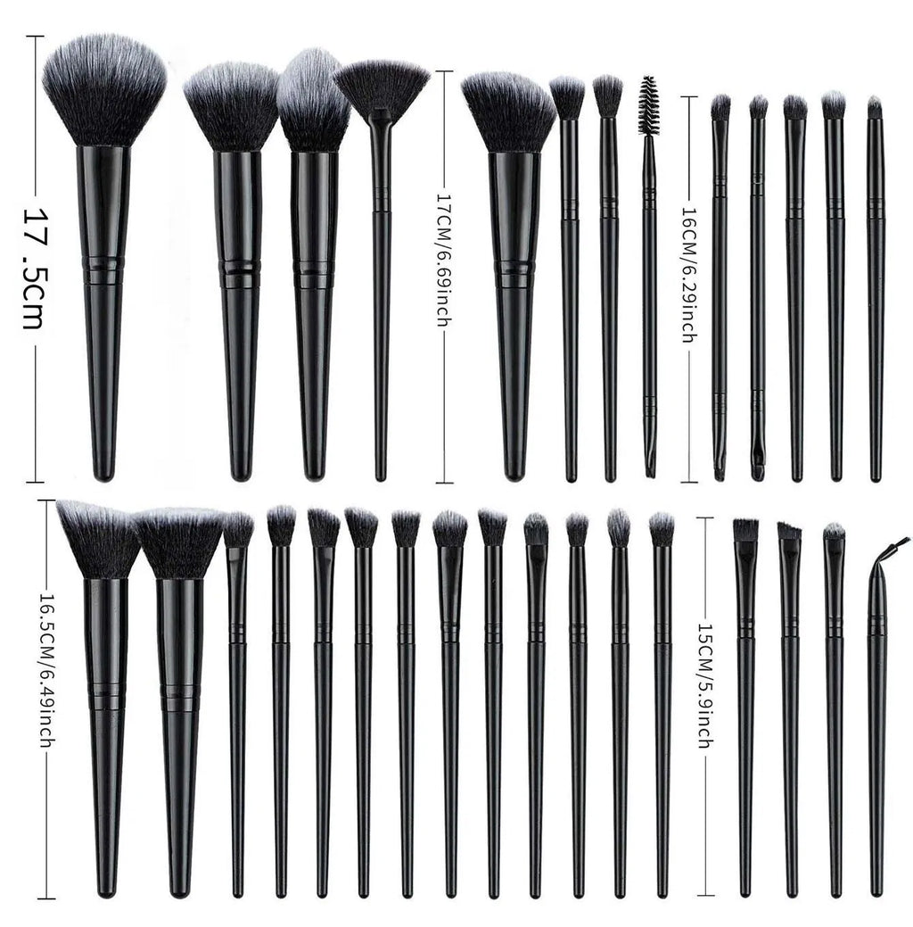 25pcs Makeup Brush Concealer Blush Foundation Eyeshadow Make Up Brush Makeup - Image 3