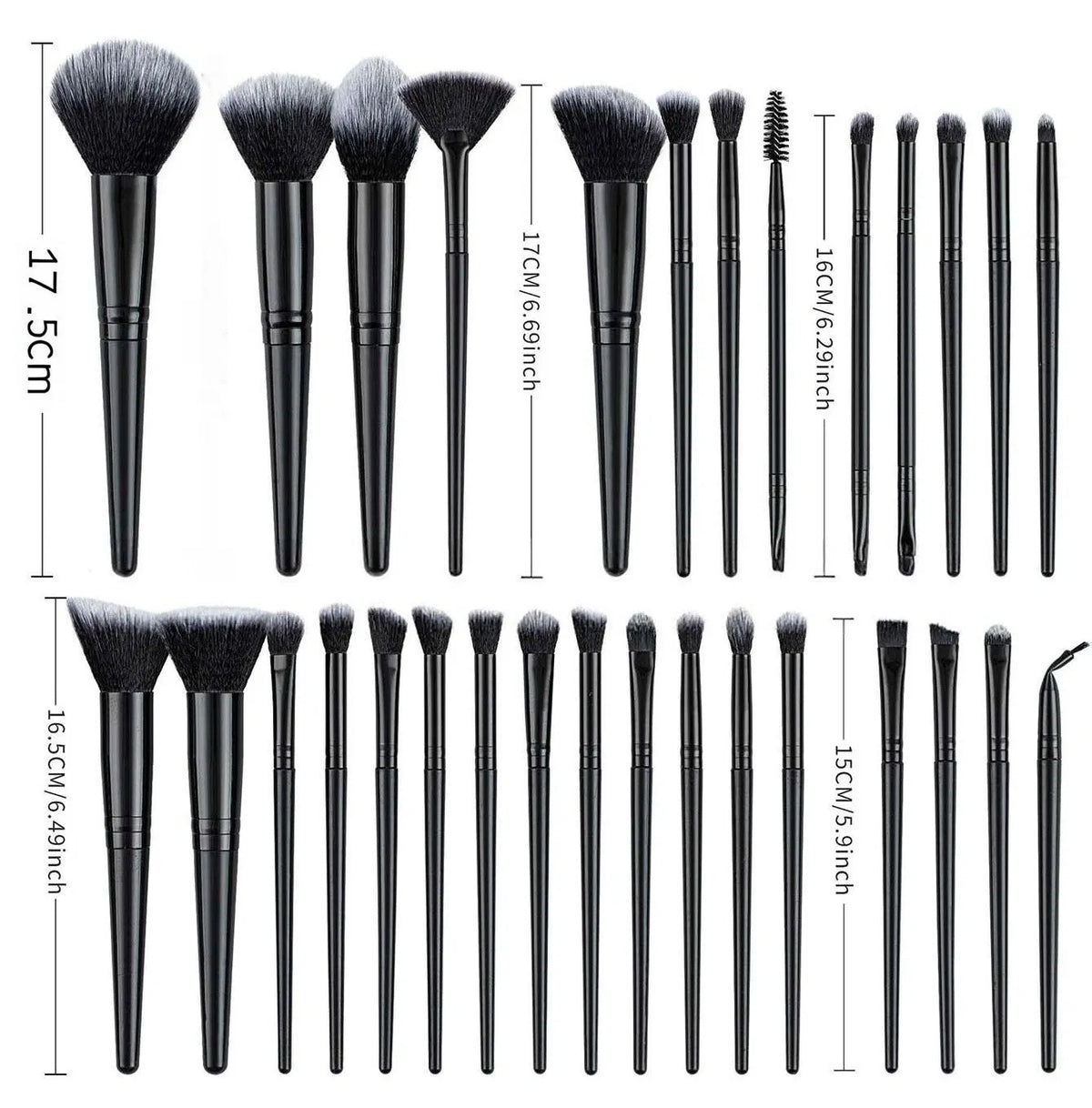 25pcs Makeup Brush Concealer Blush Foundation Eyeshadow Make Up Brush Makeup - Image 3