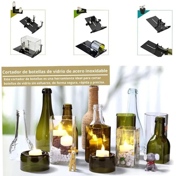 New Glass Bottle Cutting Machine Set 19 Piece Set Multifunctional Cutting - Image 4
