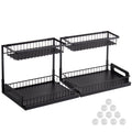 2-tier wire pull out cabinet dimensions and features