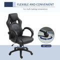 Racing Gaming Chair Office Chair Computer Desk Gamer Chair with Swivel Wheels