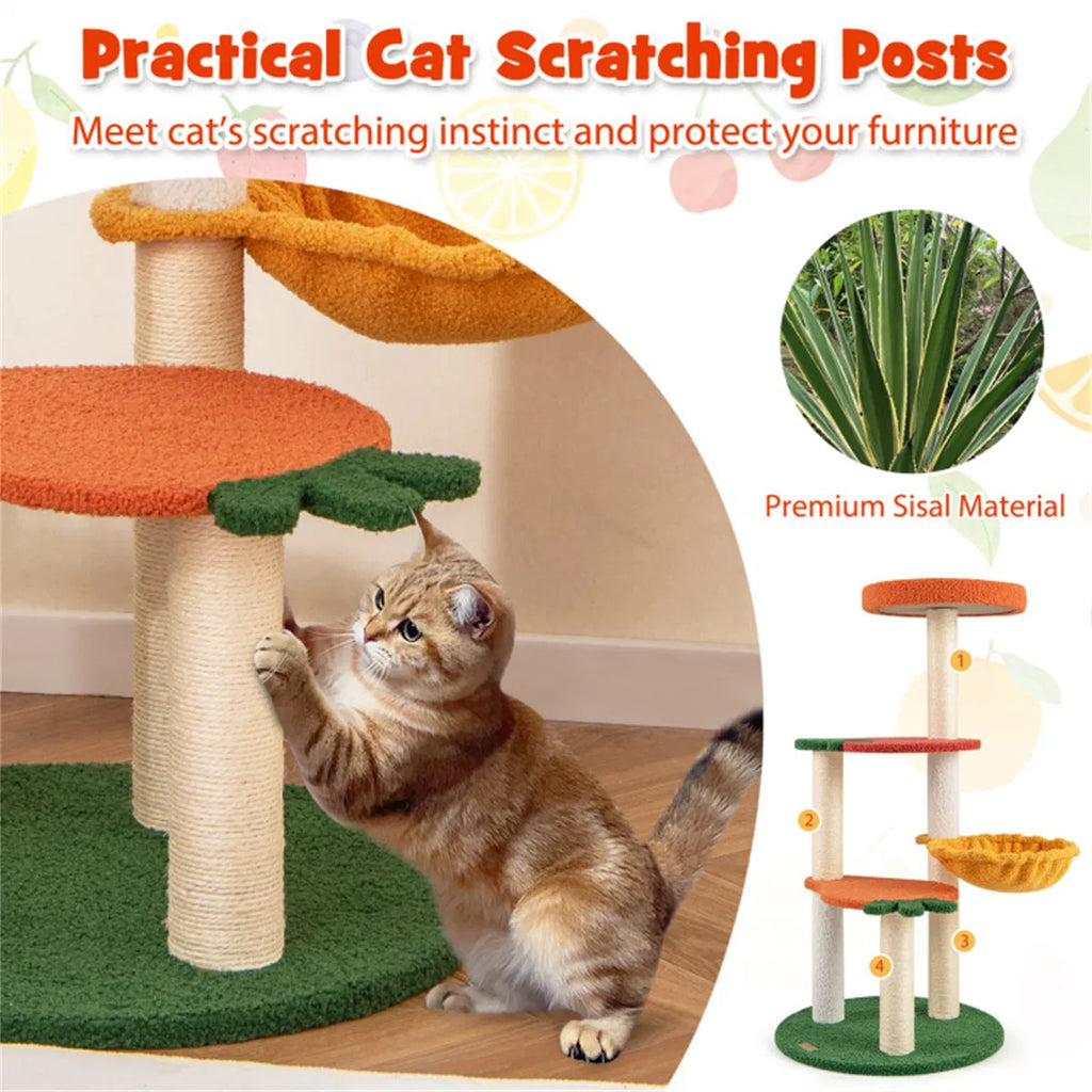 Cat Tree Pet Activity Center Cat Apartment - Image 4