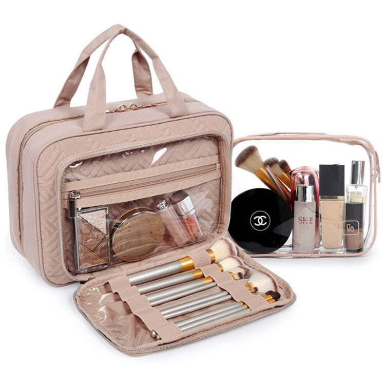 wash bag hanging travel makeup product angle 10