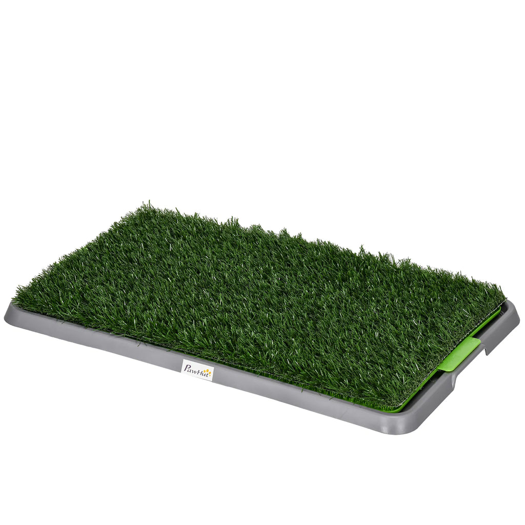 Artificial Grass Pee Pad for Dogs Potty Training 26" x 16" 2 Packs Green - Image 3