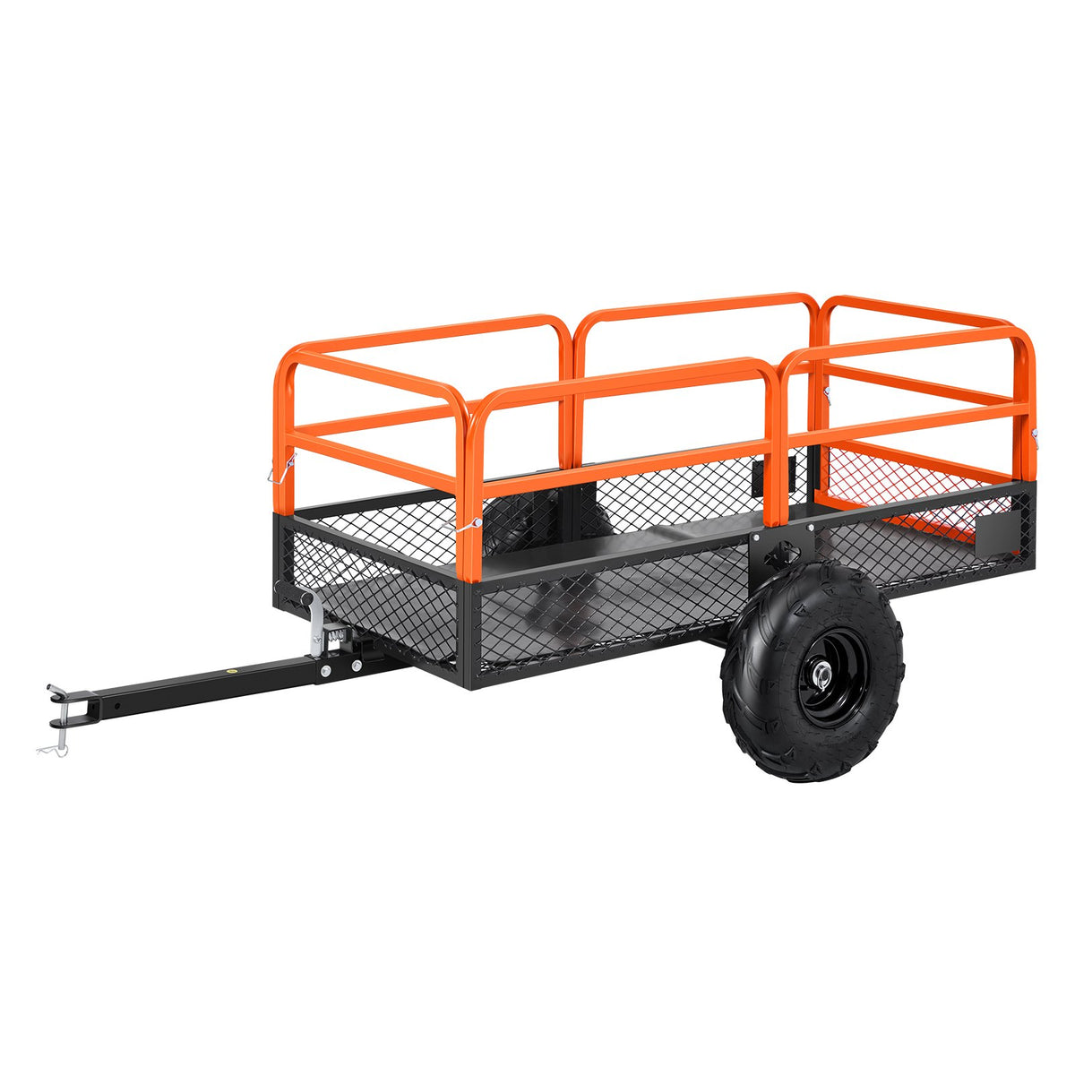 1600-lb heavy-duty steel dump trailer product view 1