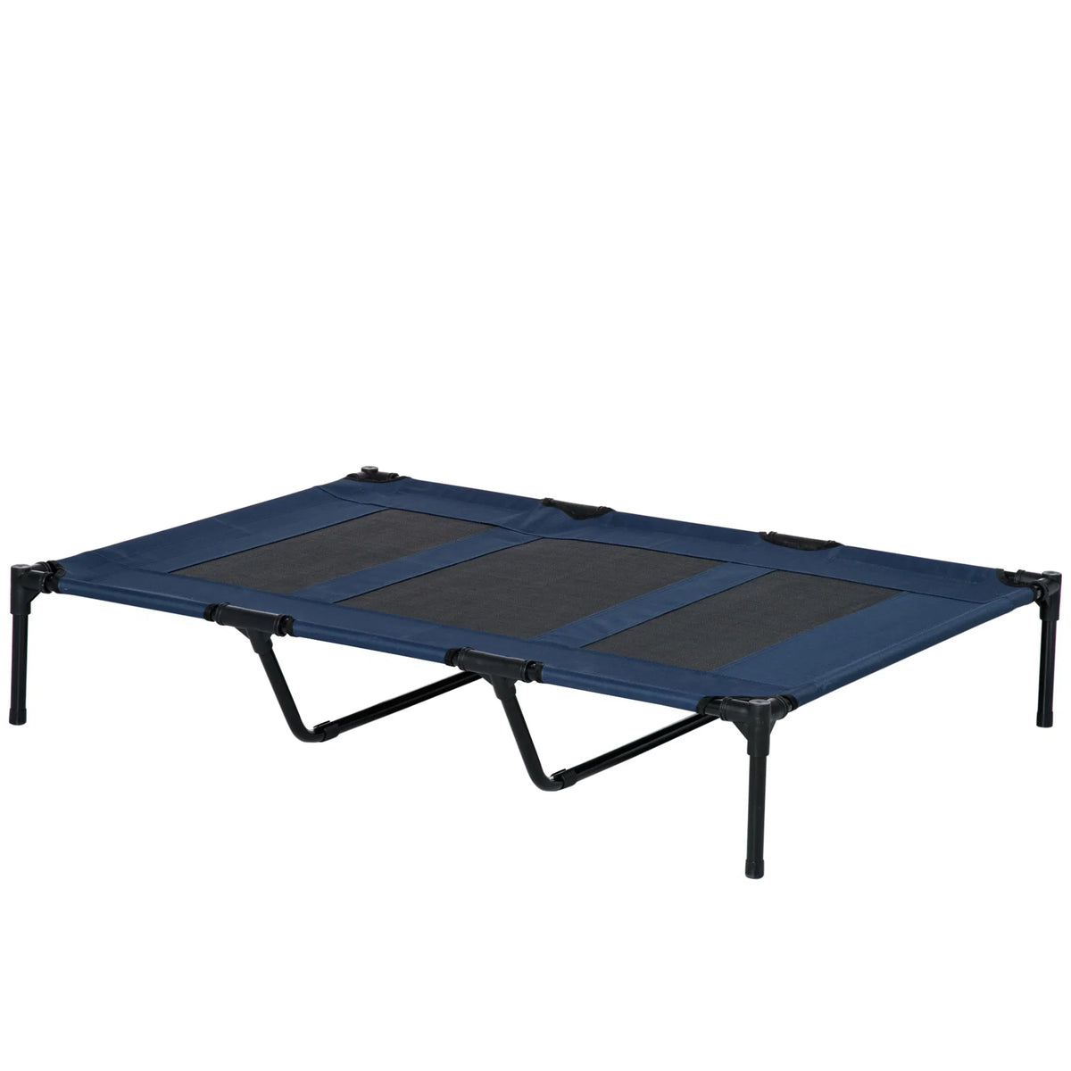 48" X 36" X 9" Elevated Pet Bed with Carrying Bag Dark Blue - Image 3