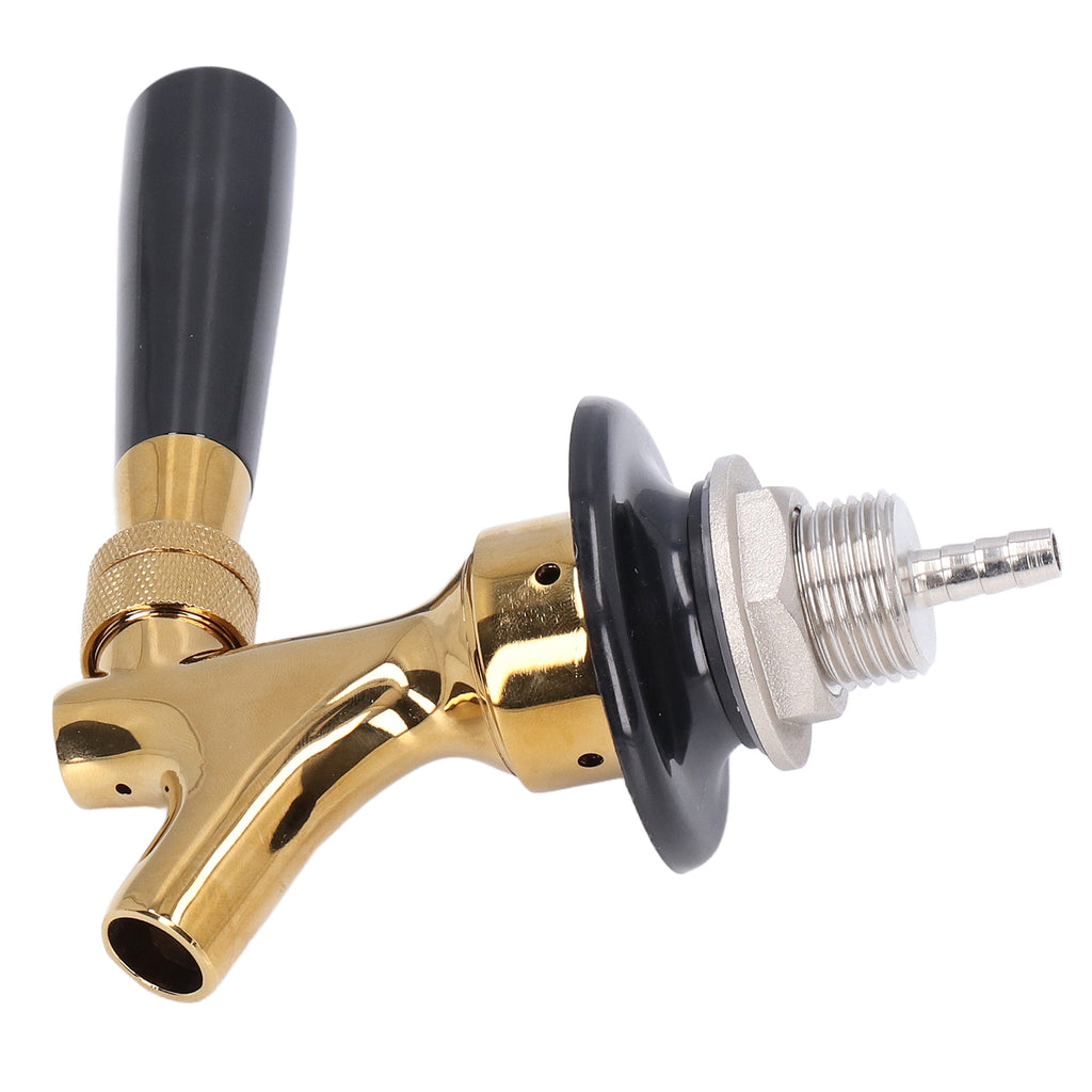 Beer Faucet Stainless Steel Brass Non Adjustable Beer Keg Tap For Bars - Image 2