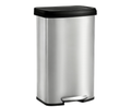 21 Gallon 80 Liter Kitchen Trash Can With Lid Stainless Steel Garbage Can With