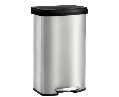 21 Gallon 80 Liter Kitchen Trash Can With Lid Stainless Steel Garbage Can With