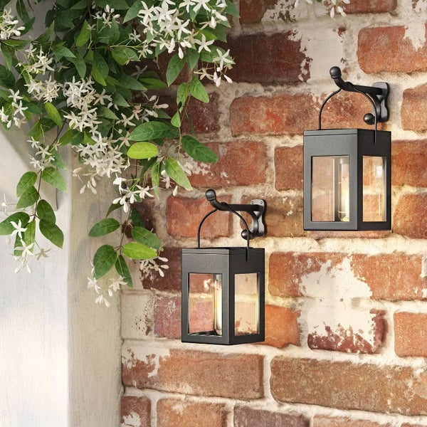 2pk Solar LED Outdoor Deck Lights Matte Black - Image 2