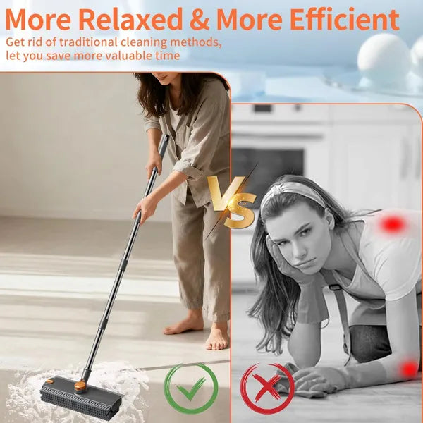 scrub brush with long handle product angle 7