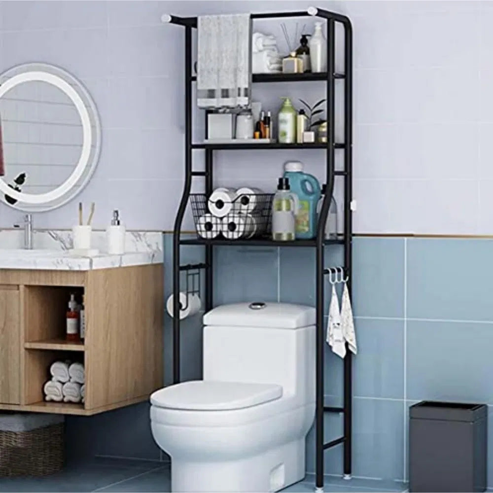 Over The Toiletstoragerack Tier Freestanding Bathroom Organizer Shelf Anti - Image 3