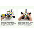 Dog Toys Soccer Ball With Straps Interactive Toys For Tug Of War Puppy
