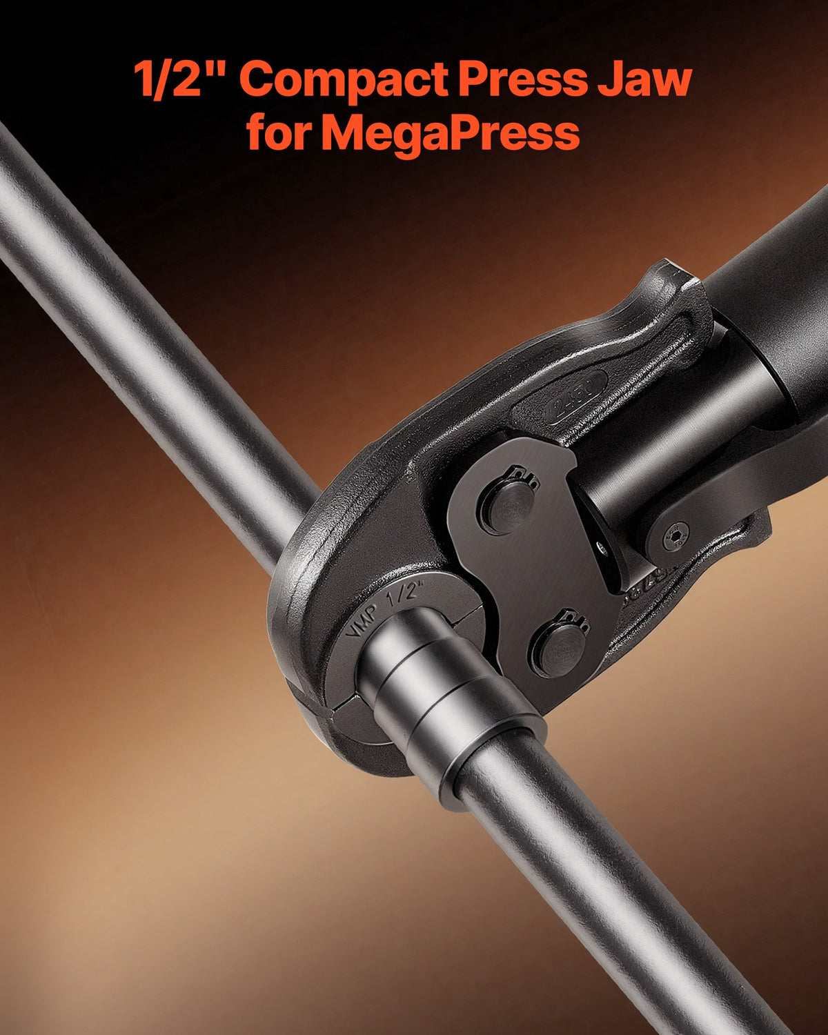 1/2" MegaPress Jaw For Compact Series Press Tools 52 HRC Hardened Steel - Image 4