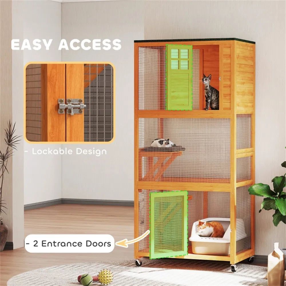 Pet Stairs/Cat Climbing Tower/Cat House - Image 5