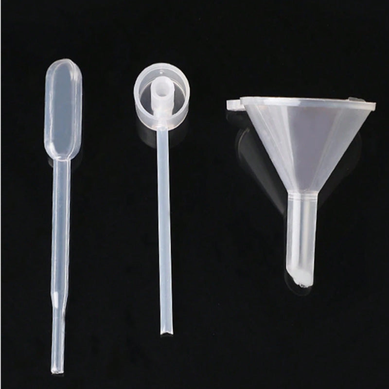 3pcs mini plastic dispenser for product angle 8