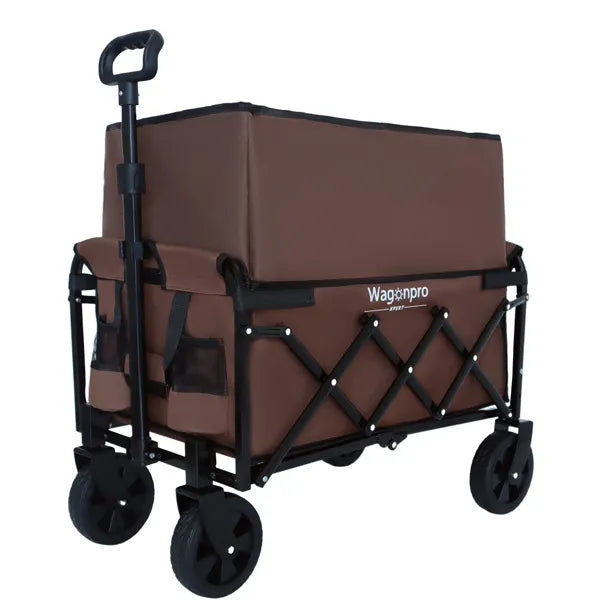 Expandable Dual Layer Utility Wagon with 100% Extra Space Grocery Cart for - Image 3