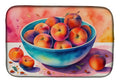 Colorful Peaches Dish Drying Mat Absorbent Dish Drying Mat Pad for Kitchen
