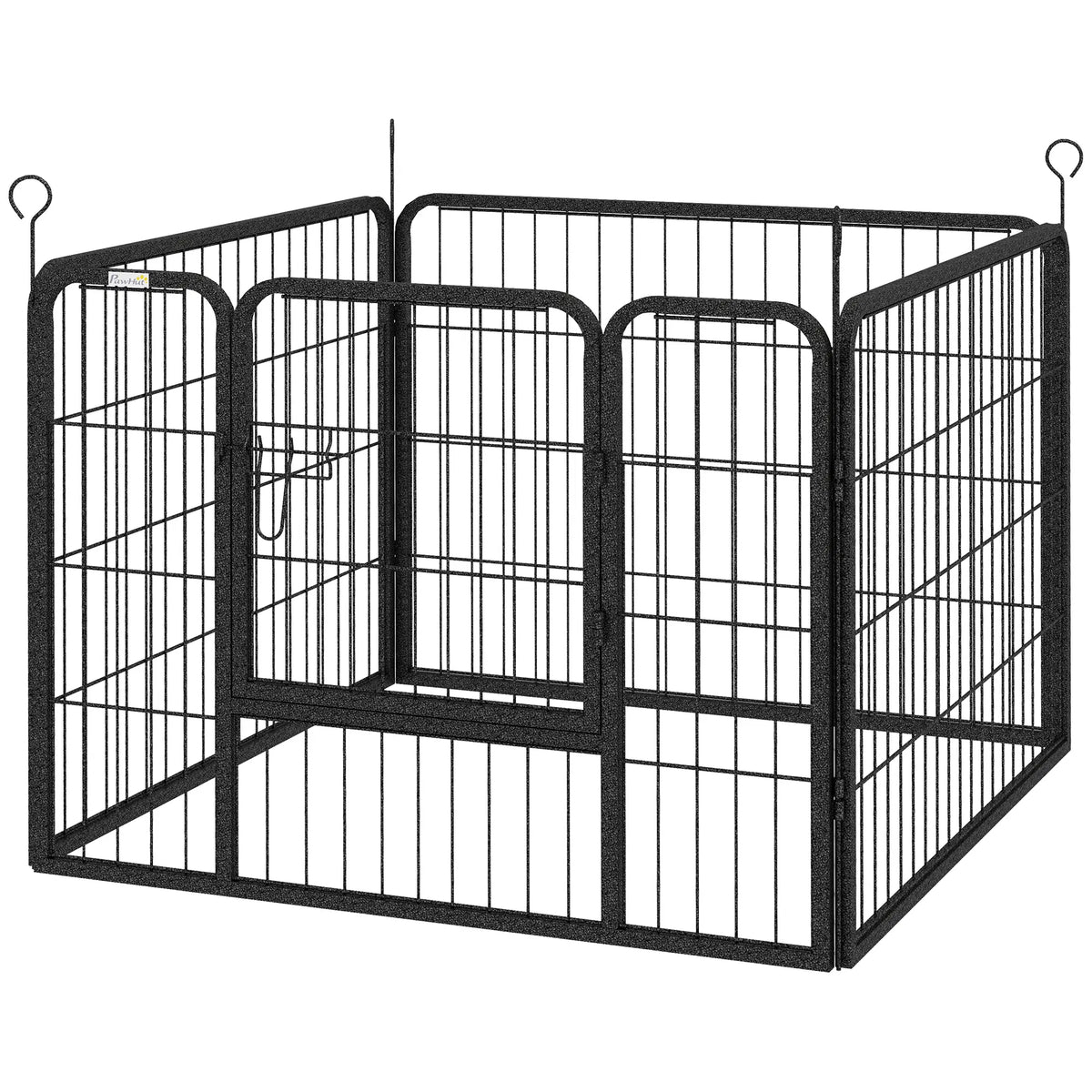 Metal Pet Playpen with Gate Indoor Outdoor for Small Animal - Image 2