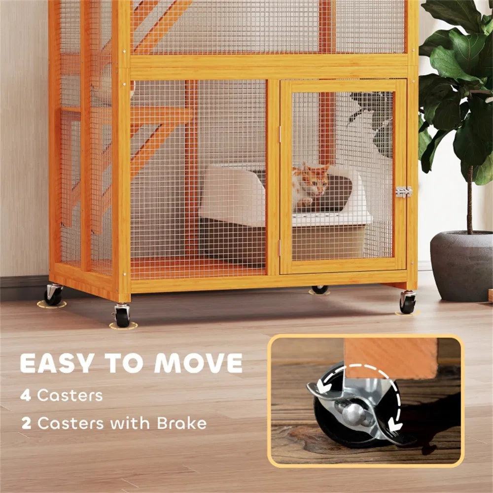 Pet Stairs/Cat Climbing Tower/Cat House - Image 3