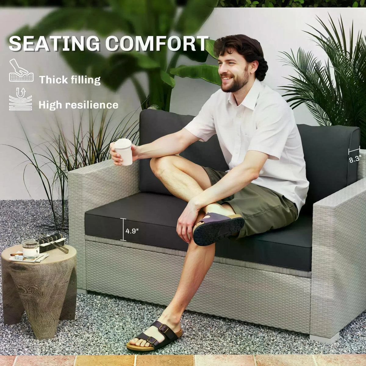 Chaise Lounge Cushion(Only seat cushion) - Image 2