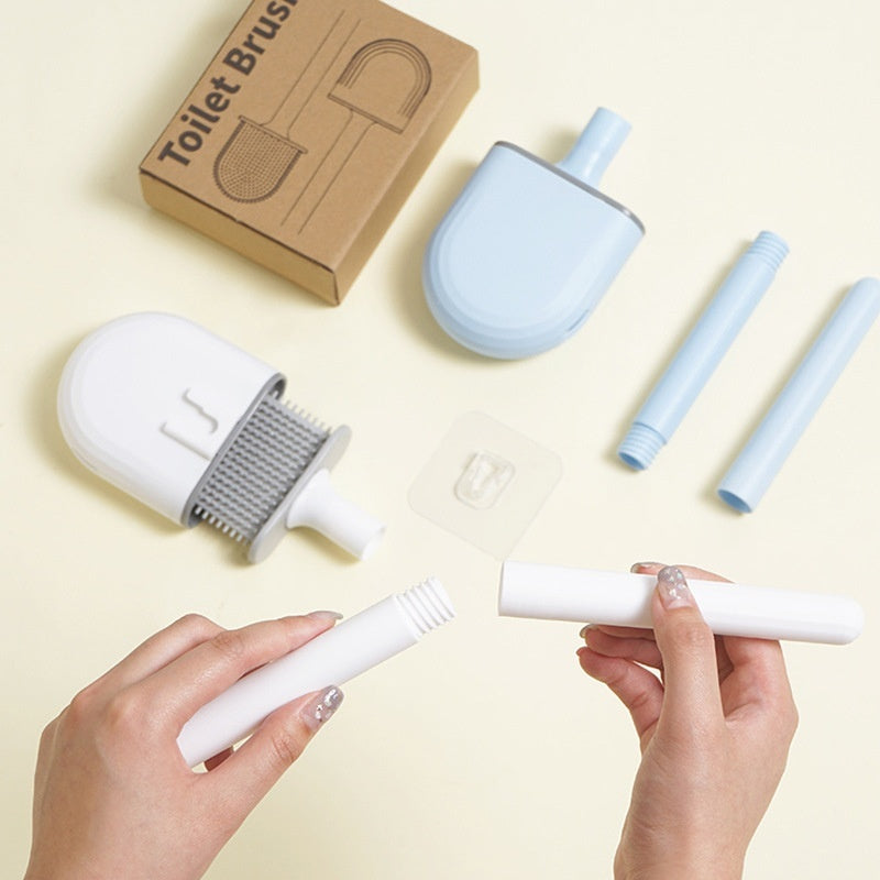 silicone toilet brush wall mounted product angle 9