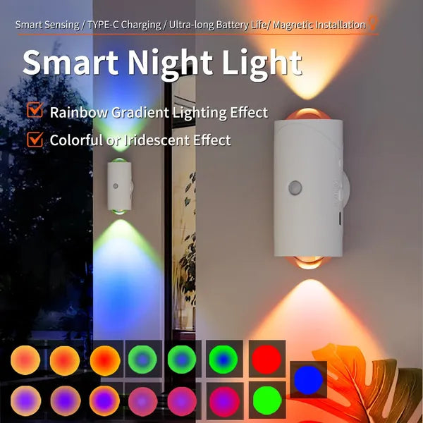 led motion sensor night light in use lifestyle