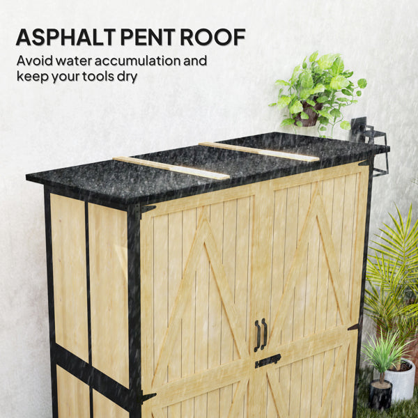 Outdoor Garden Storage Shed Tool House - Image 3