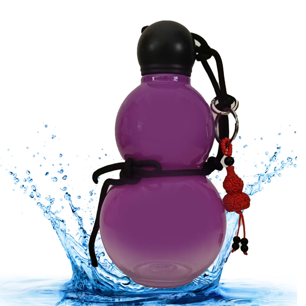 Gourd Style Water Bottle PC 800ml Insulated Chinese Retro Portable Sports Water - Image 2