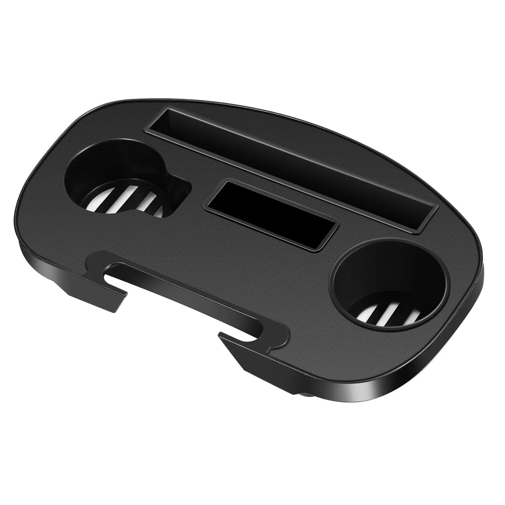 Zero Gravity Chair Cup Holder Clip On Side Tray w/Beverage Can Mobile Devices Slots - Image 4