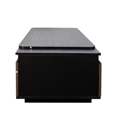Extendable Coffee Table with Two Drawers