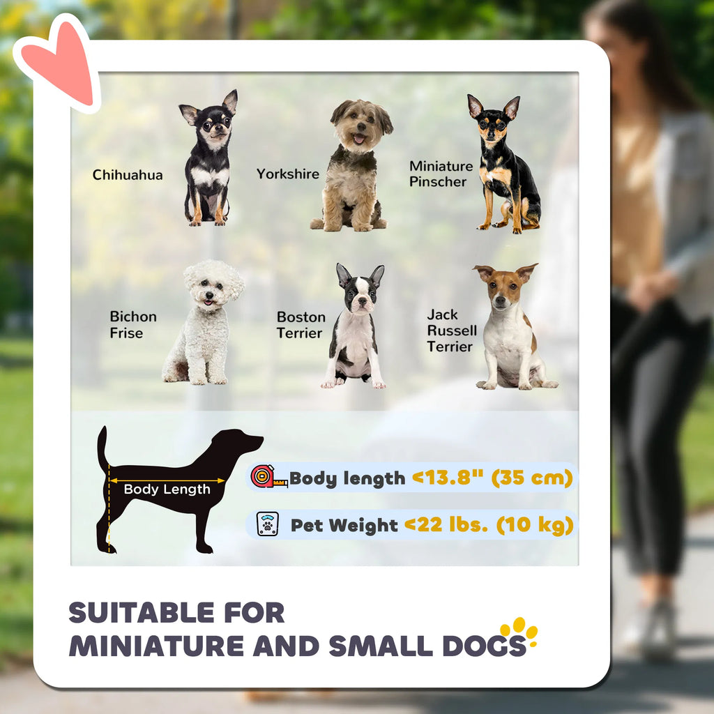 Dog Stroller One click Folding Pet Stroller with Cup Holder 4 Wheels Travel - Image 5