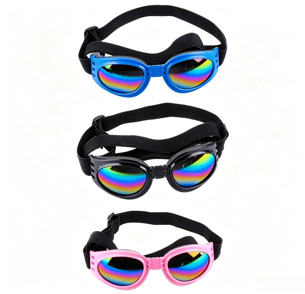 3PCS Pet Dog Goggles Protection Doggles Sunglasses for Small Medium Breeds - Image 5