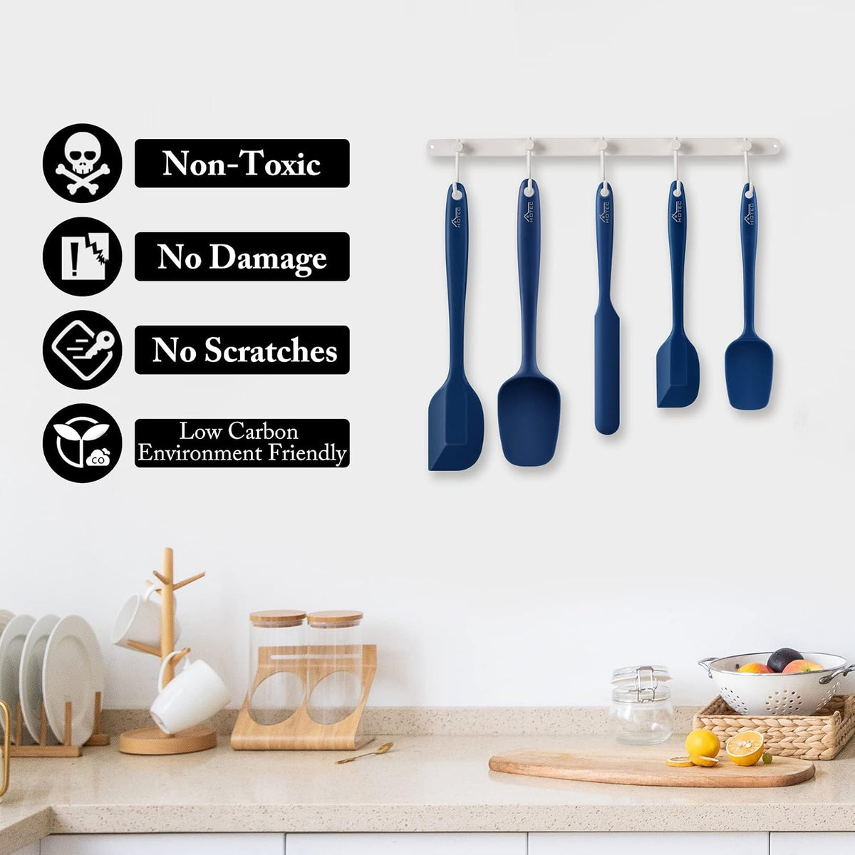 heat resistant bpa free silicone dimensions and features