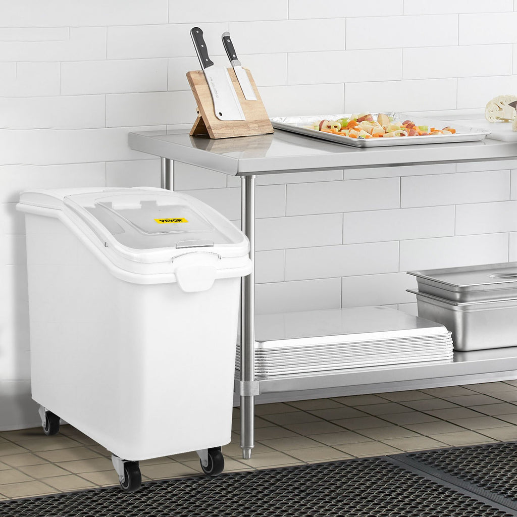 27 Gallon Ingredient Storage Bin 500 Cup With Scoop And Sliding Lid - Image 6