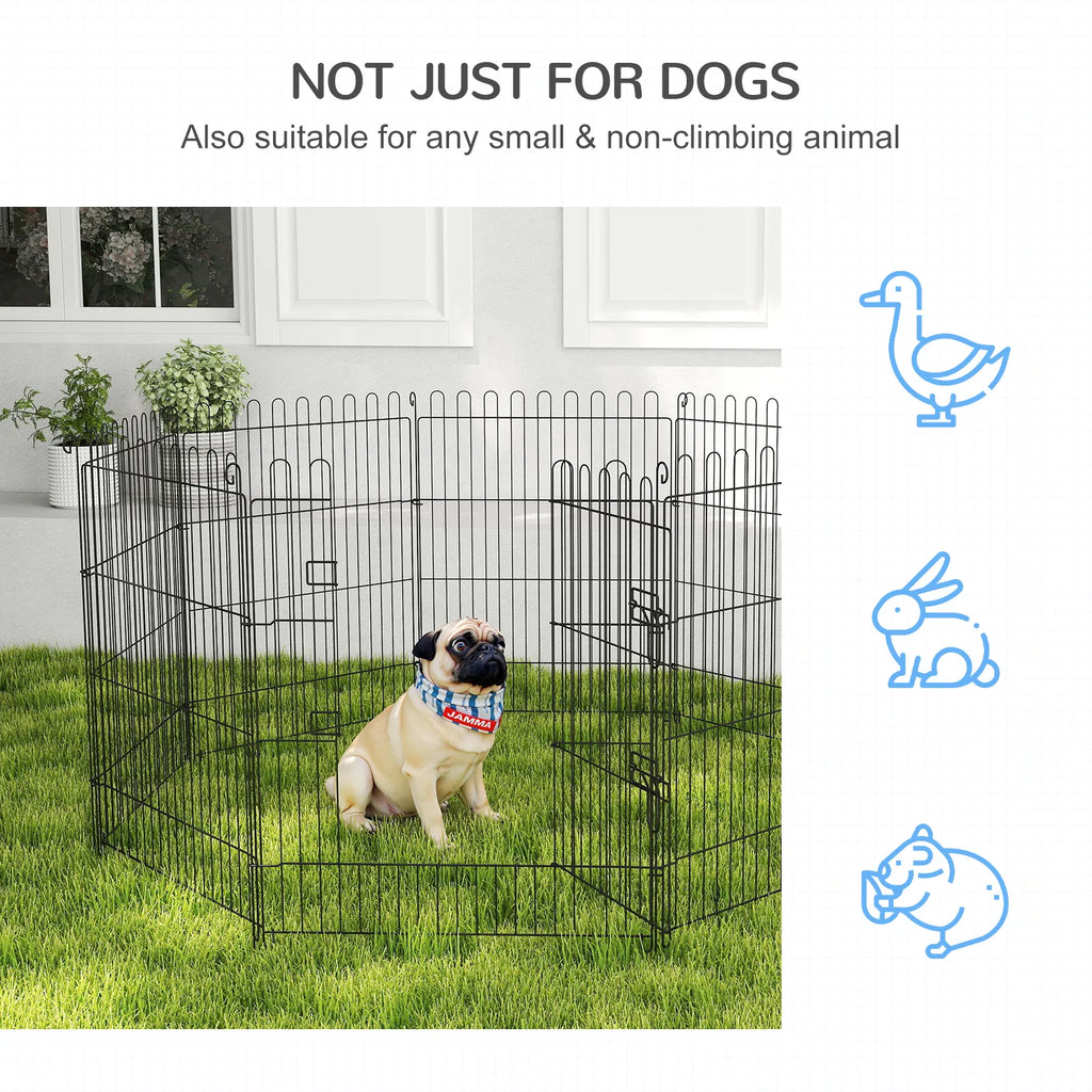 30inch 8 Panel Octagon Pet Exercise Playpen Crate Foldable Dog Cage Pen Puppy - Image 5