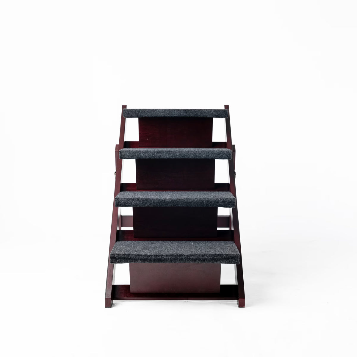 wooden dog stairs steps foldable in use lifestyle